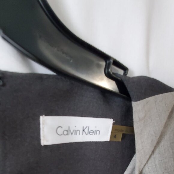 NWT! Vintage Calvin Klein Lined Dress Size: 4 - Picture 7 of 10